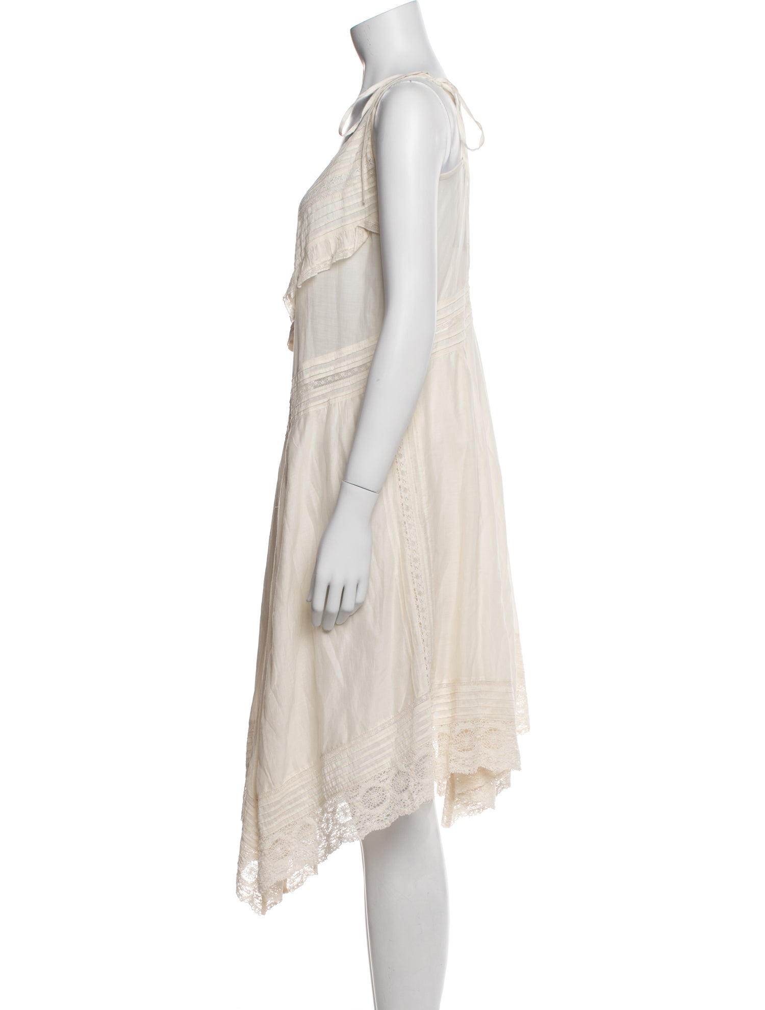 Zadig & Voltaire V-Neck Midi Length Dress