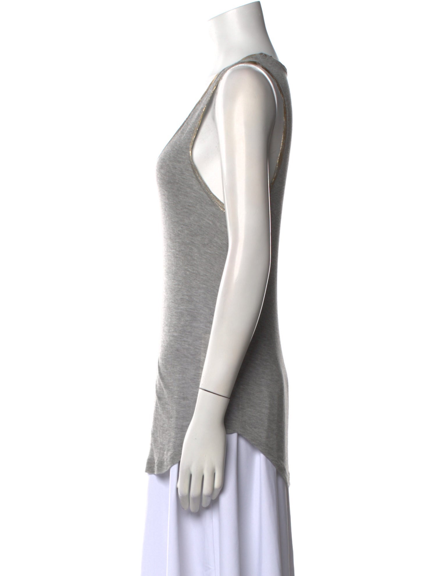 Zadig & Voltaire Scoop Neck Sleeveless Top