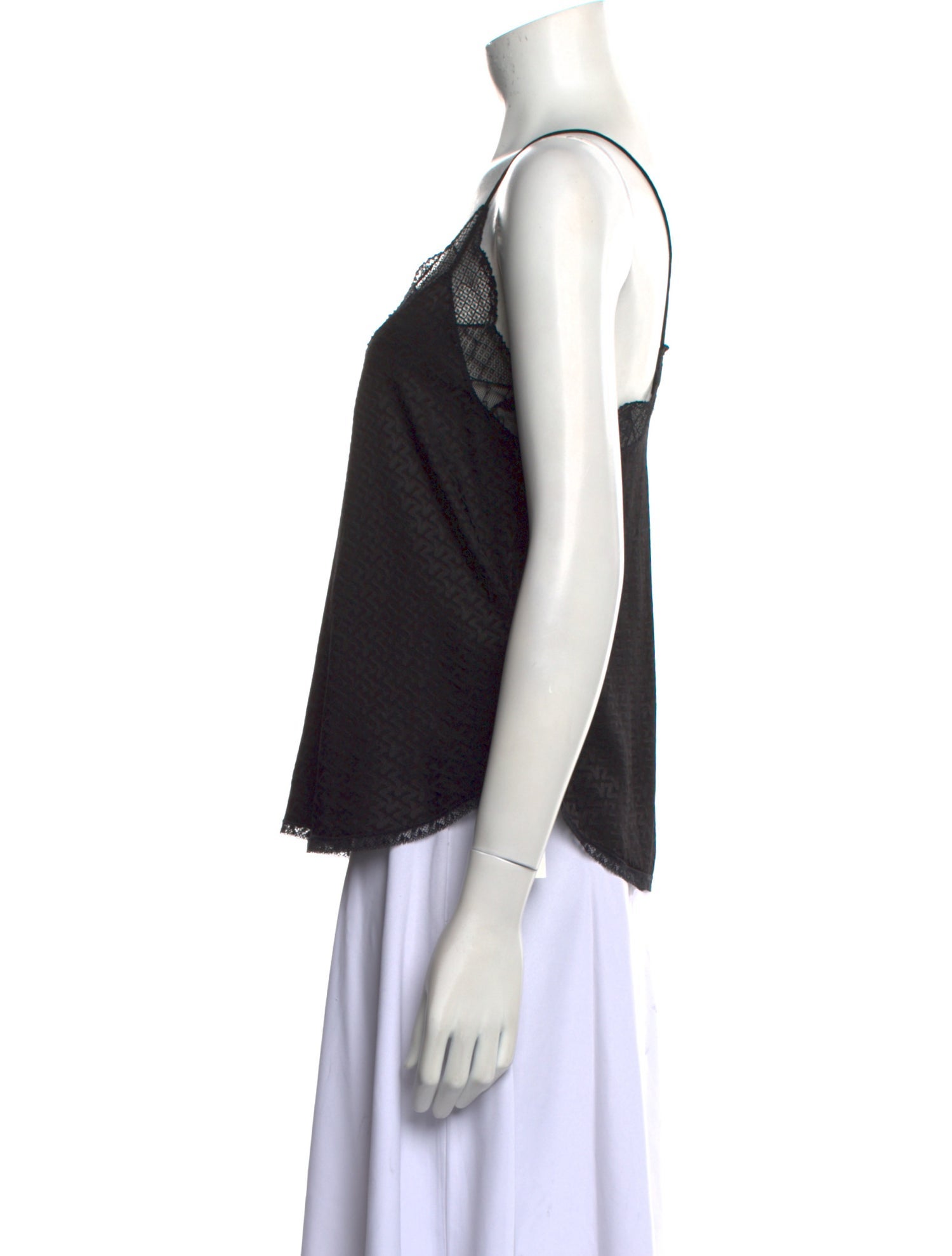 Zadig & Voltaire Silk V-Neck Top