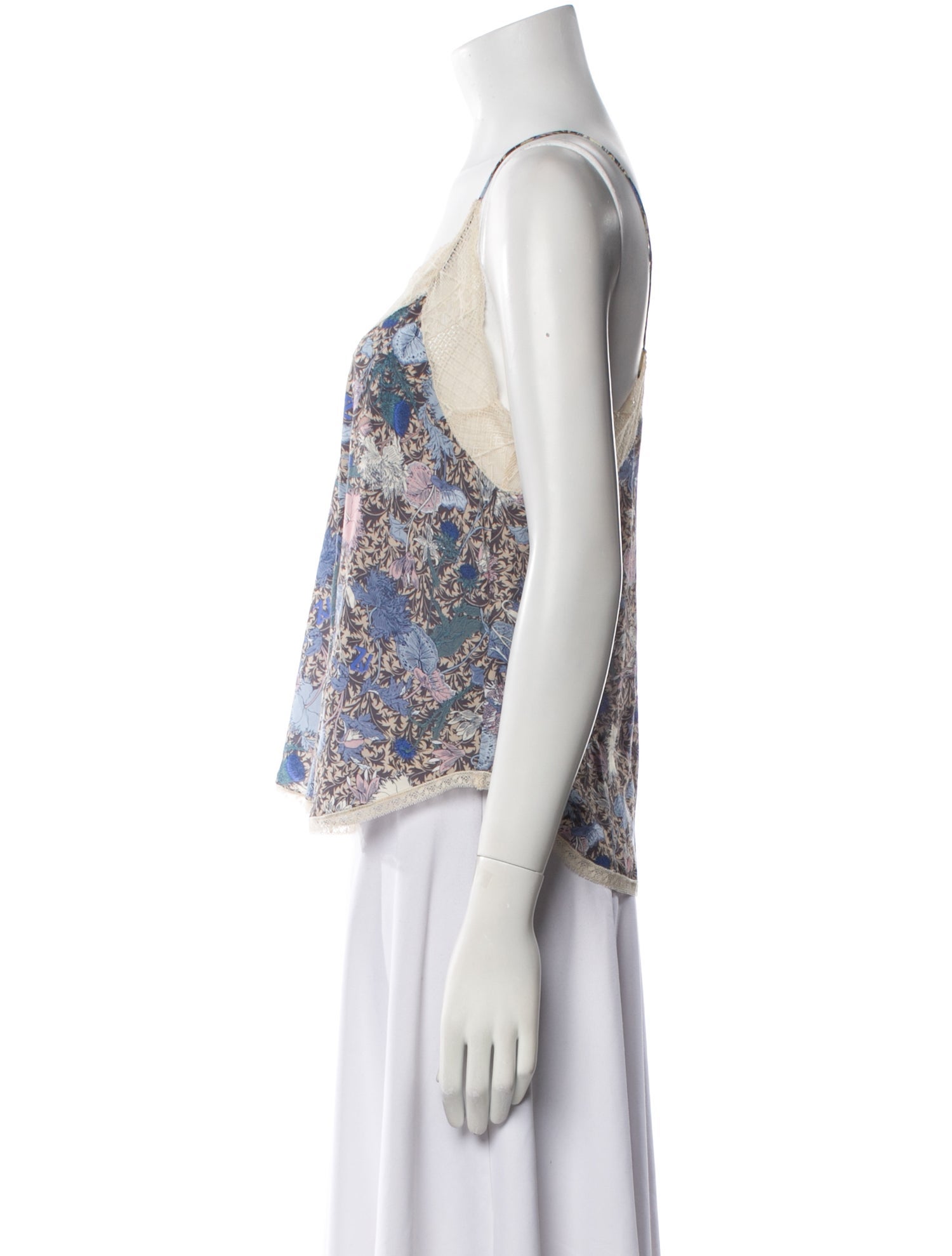 Zadig & Voltaire Printed V-Neck Top