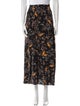 Zadig & Voltaire Floral Print Long Skirt