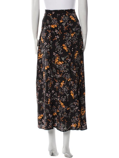 Zadig & Voltaire Floral Print Long Skirt