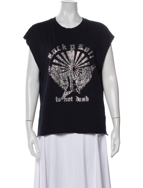 Zadig & Voltaire Graphic Print Crew Neck T-Shirt