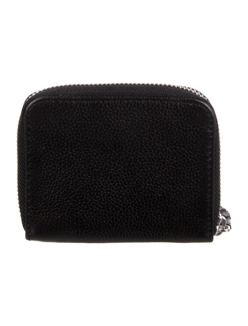 Zadig & Voltaire Leather Graphic Print Compact Wallet
