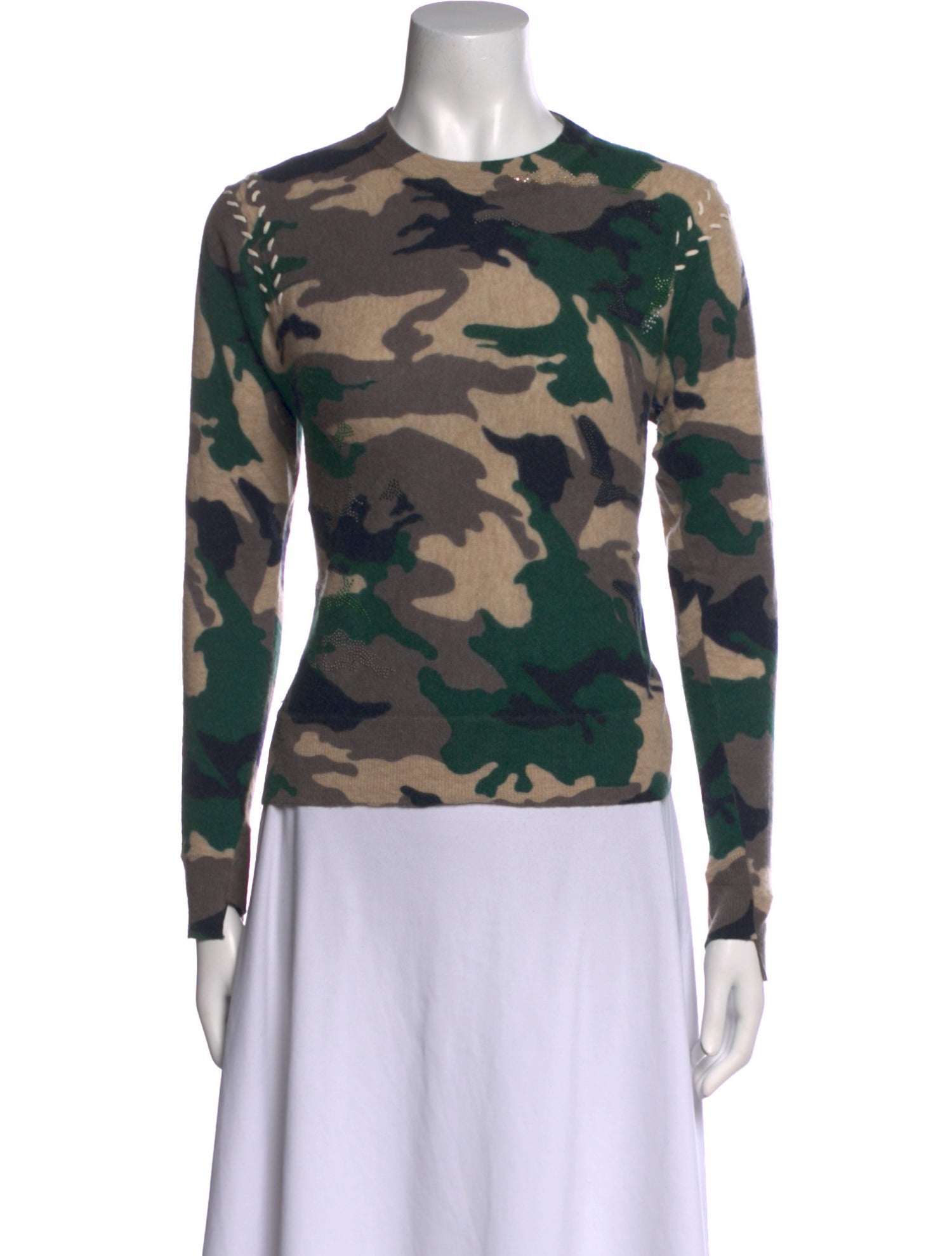 Zadig & Voltaire Cashmere Printed Top