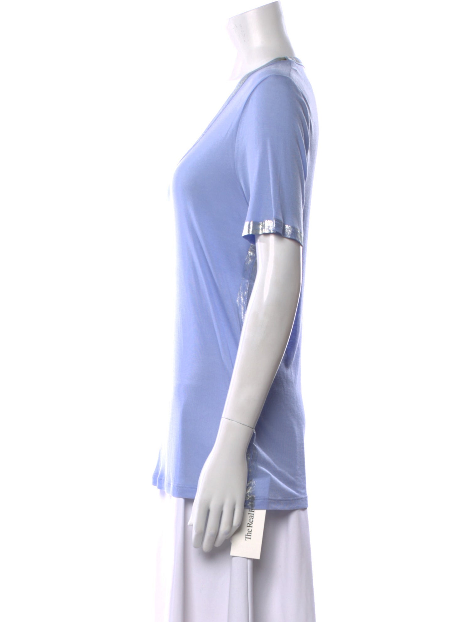 Zadig & Voltaire Scoop Neck Short Sleeve T-Shirt