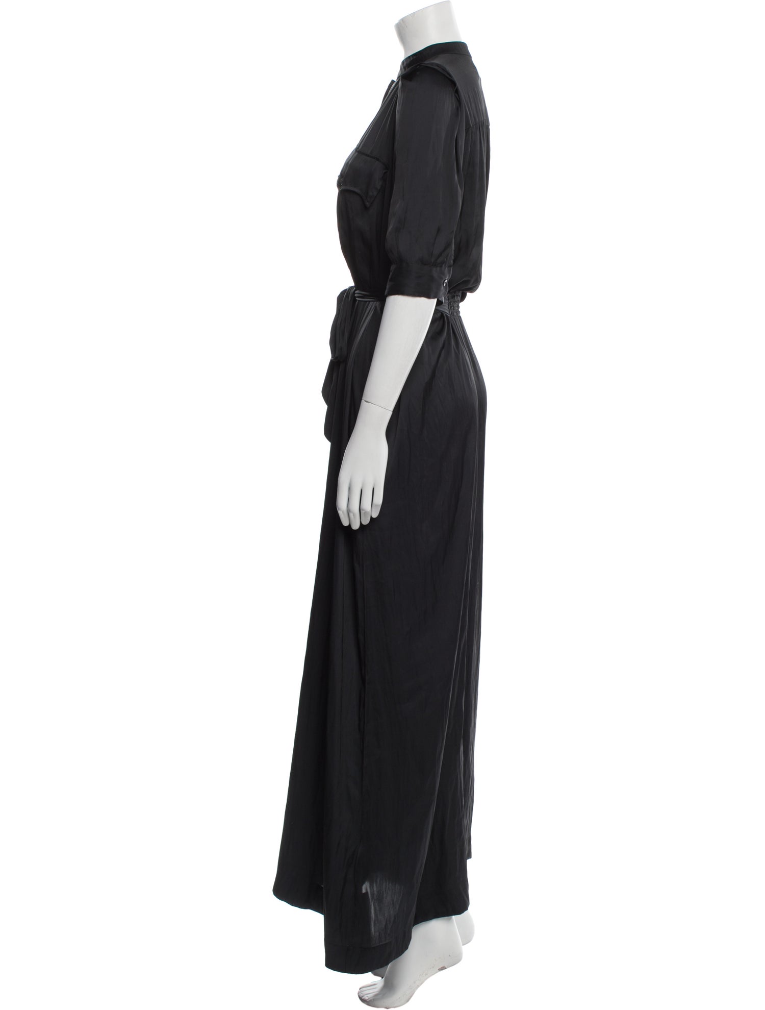 Zadig & Voltaire Mock Neck Long Dress