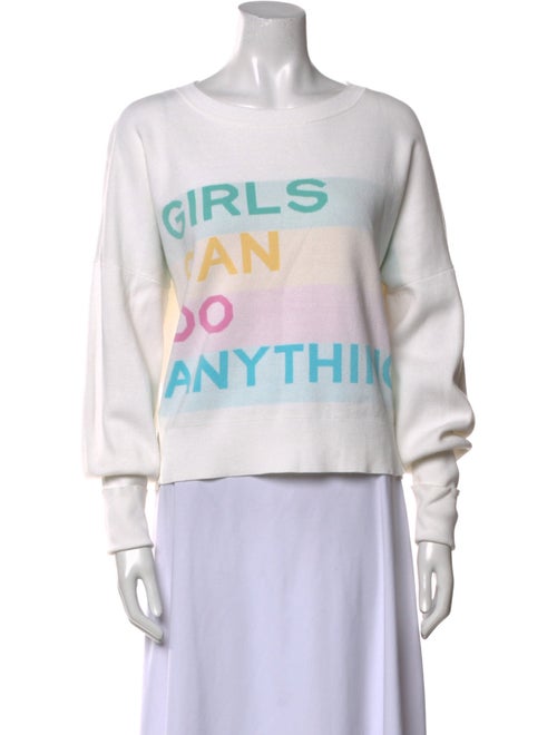 Zadig & Voltaire Graphic Print Scoop Neck Sweatshirt