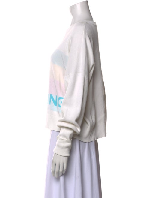 Zadig & Voltaire Graphic Print Scoop Neck Sweatshirt