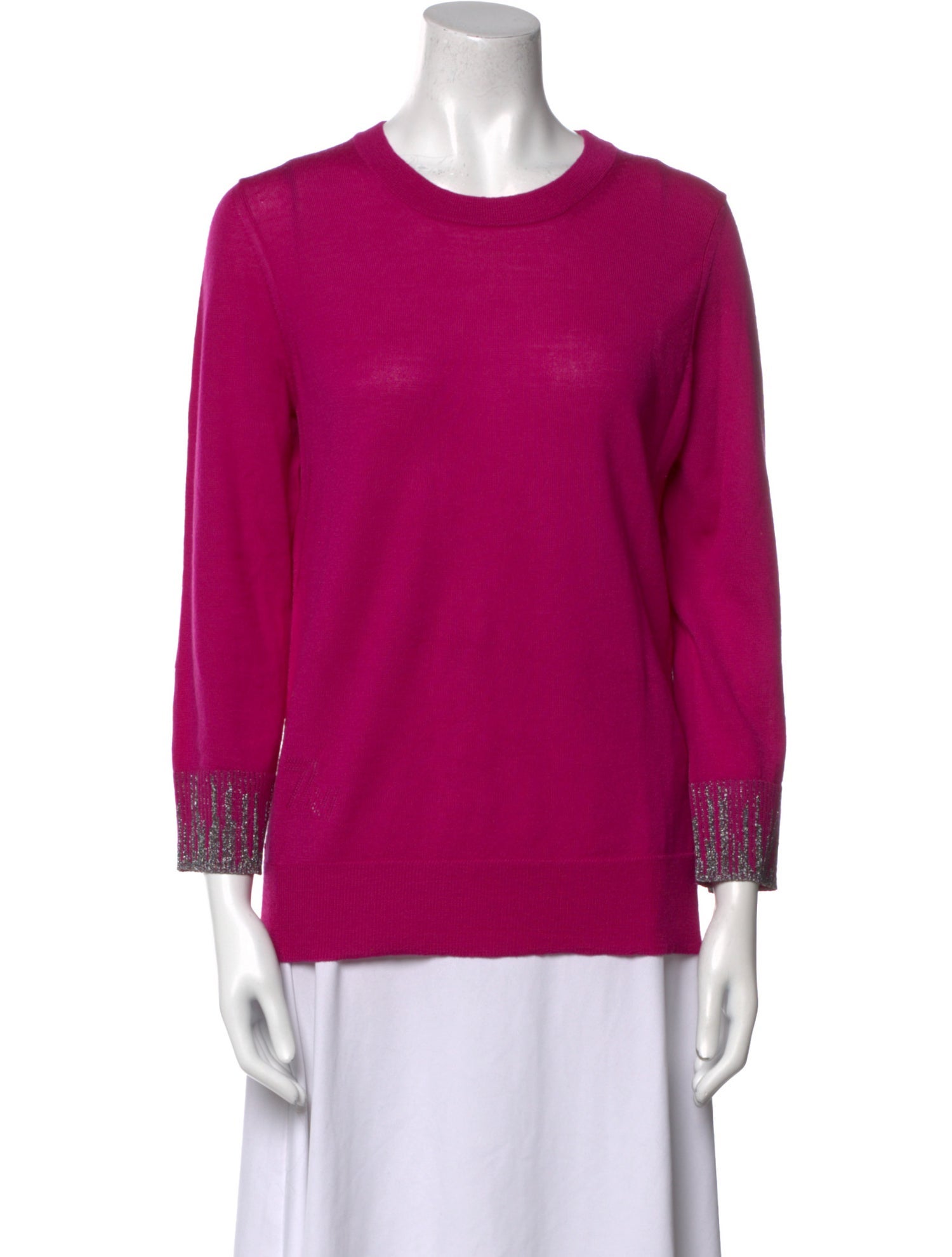 Zadig & Voltaire Merino Wool Crew Neck Top