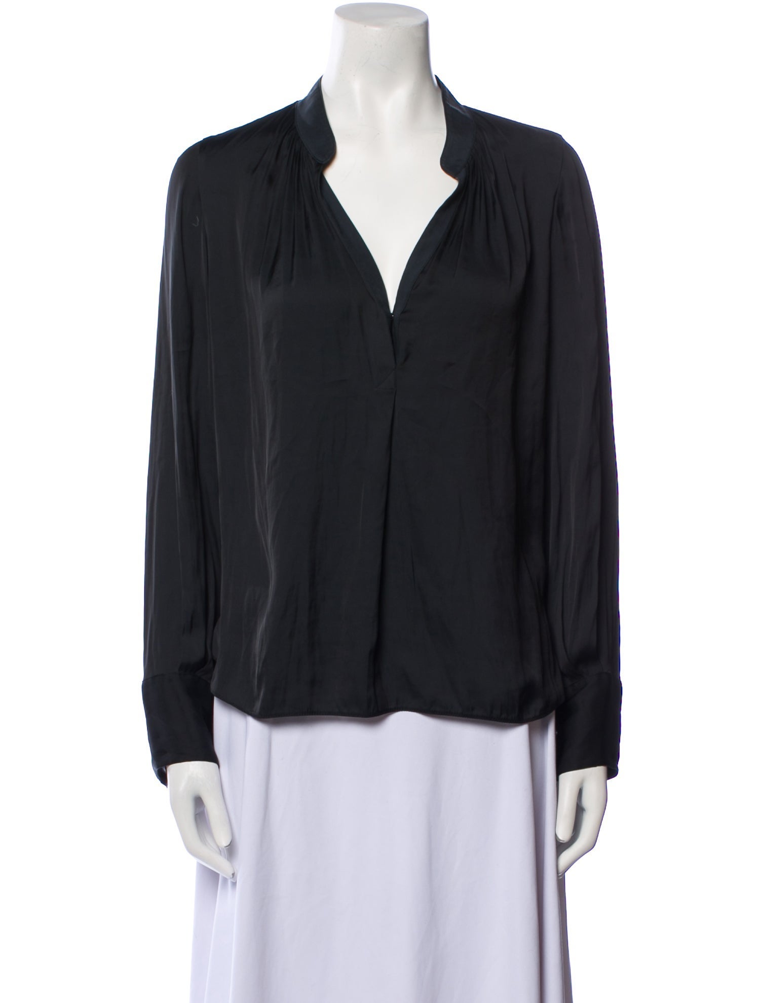 Zadig & Voltaire V-Neck Long Sleeve Blouse