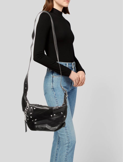Zadig & Voltaire Suede Top Handle Bag