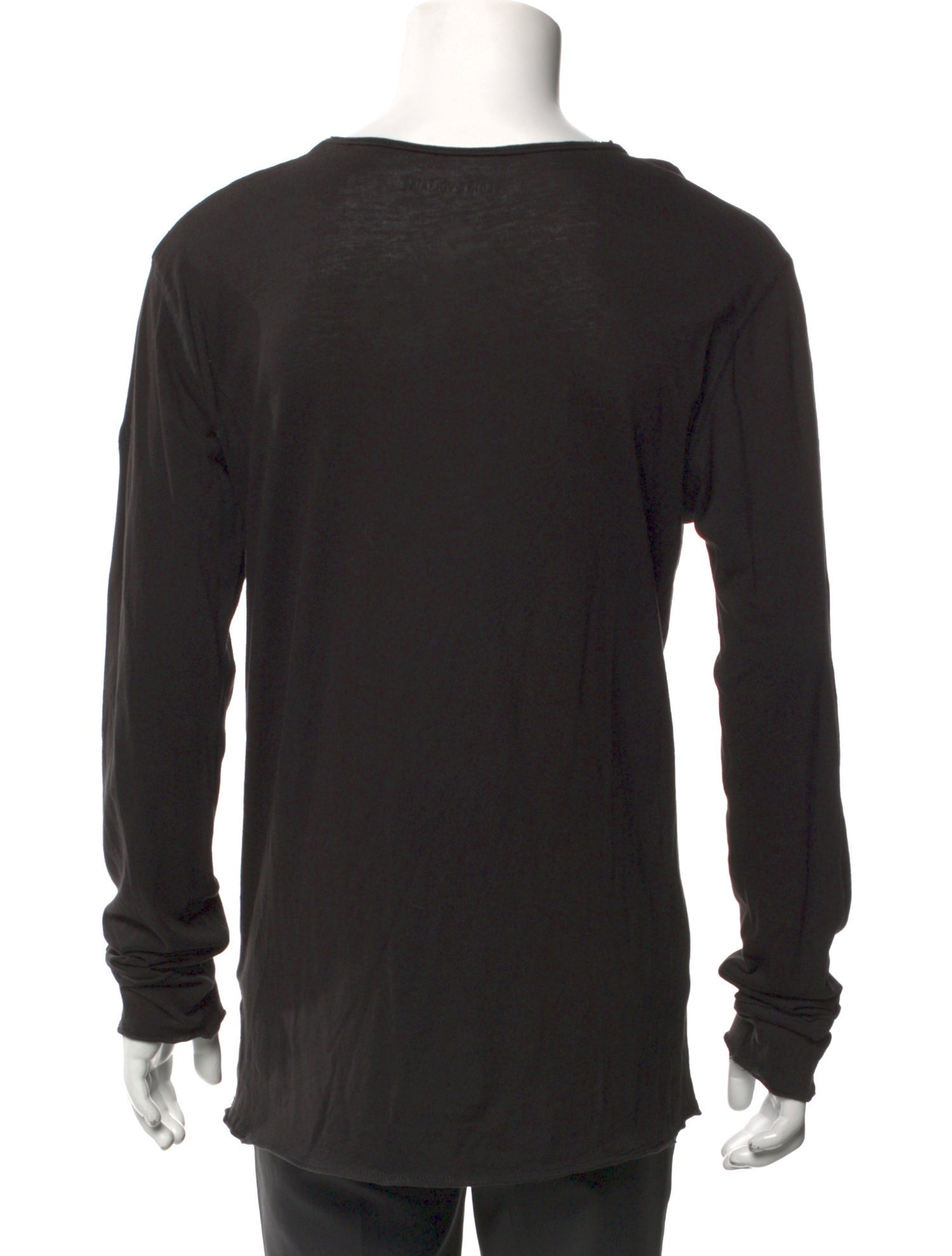 Zadig & Voltaire Graphic Print V-Neck Henley