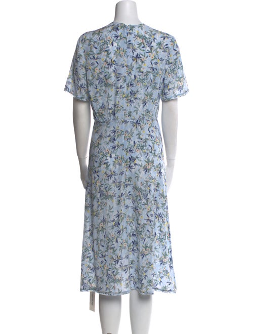 Zadig & Voltaire Floral Print Midi Length Dress