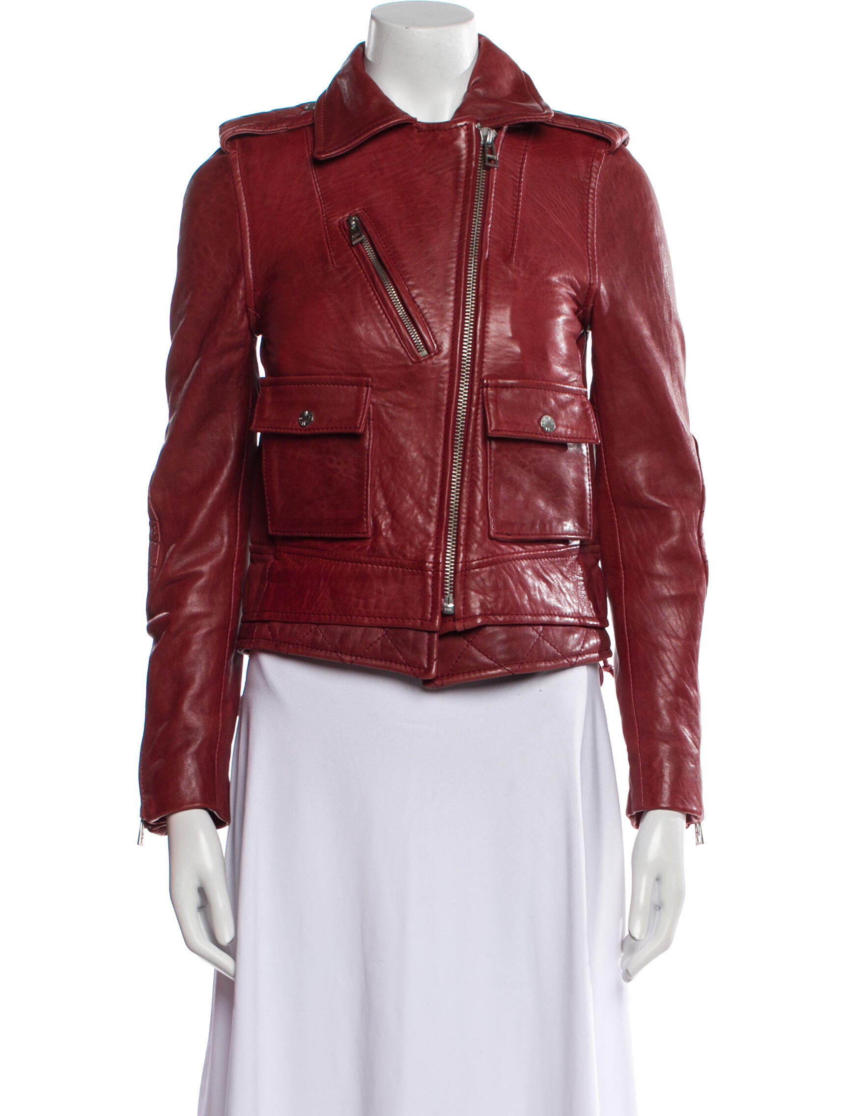 Zadig & Voltaire Leather Biker Jacket