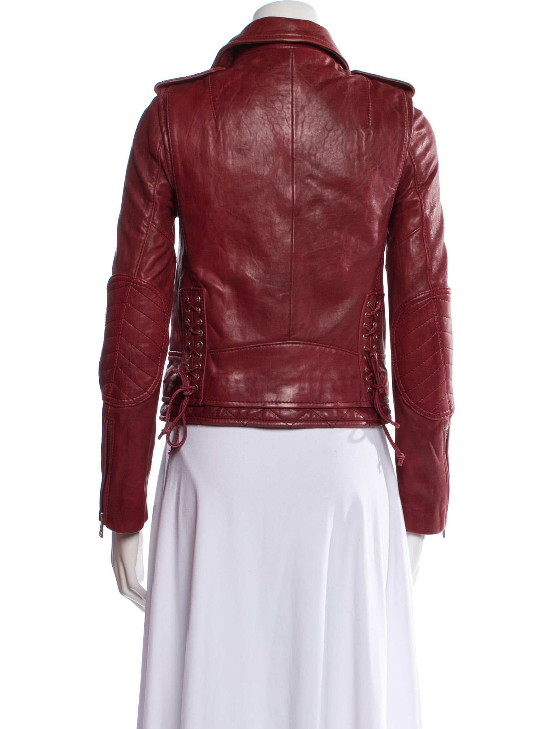 Zadig & Voltaire Leather Biker Jacket