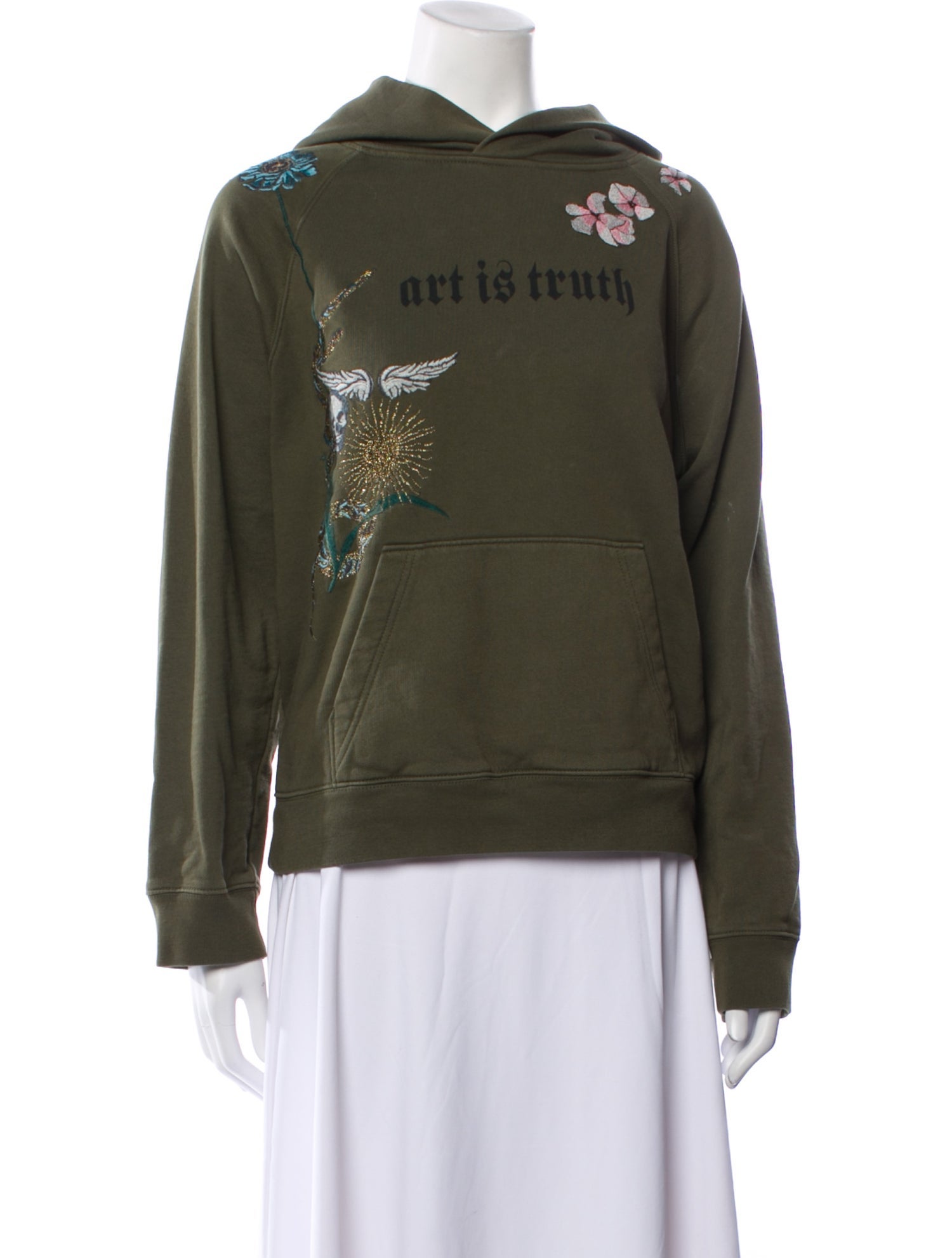 Zadig & Voltaire Graphic Print Crew Neck Sweatshirt