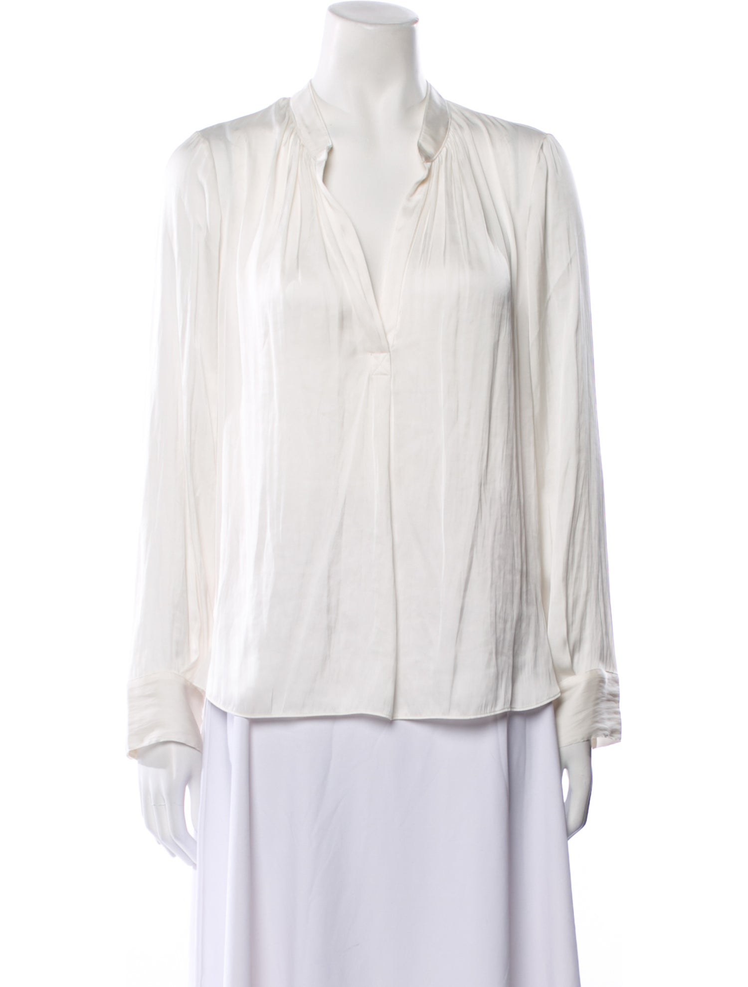 Zadig & Voltaire V-Neck Long Sleeve Blouse