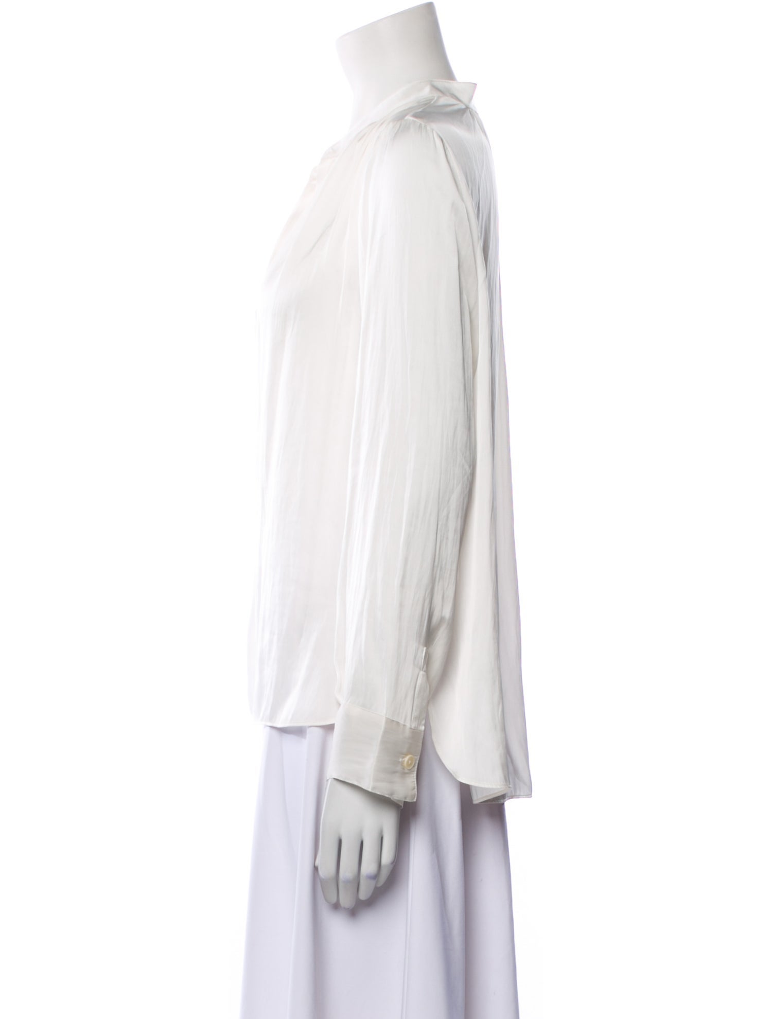 Zadig & Voltaire V-Neck Long Sleeve Blouse