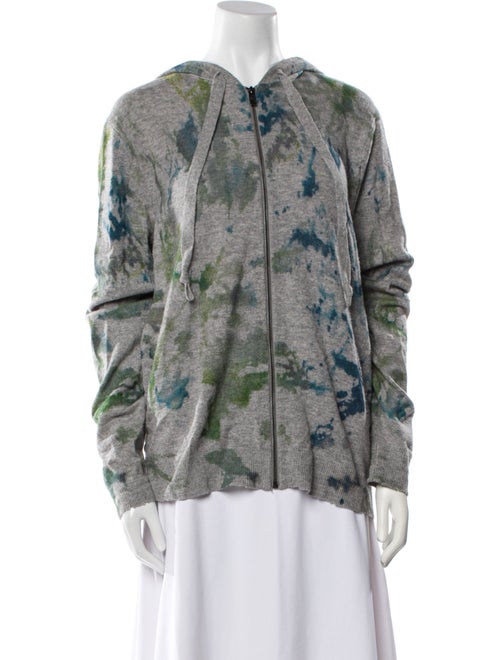 Zadig & Voltaire Wool Tie-Dye Print Sweater