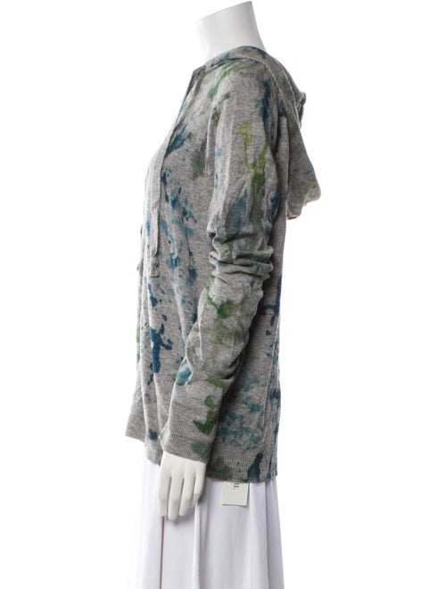 Zadig & Voltaire Wool Tie-Dye Print Sweater