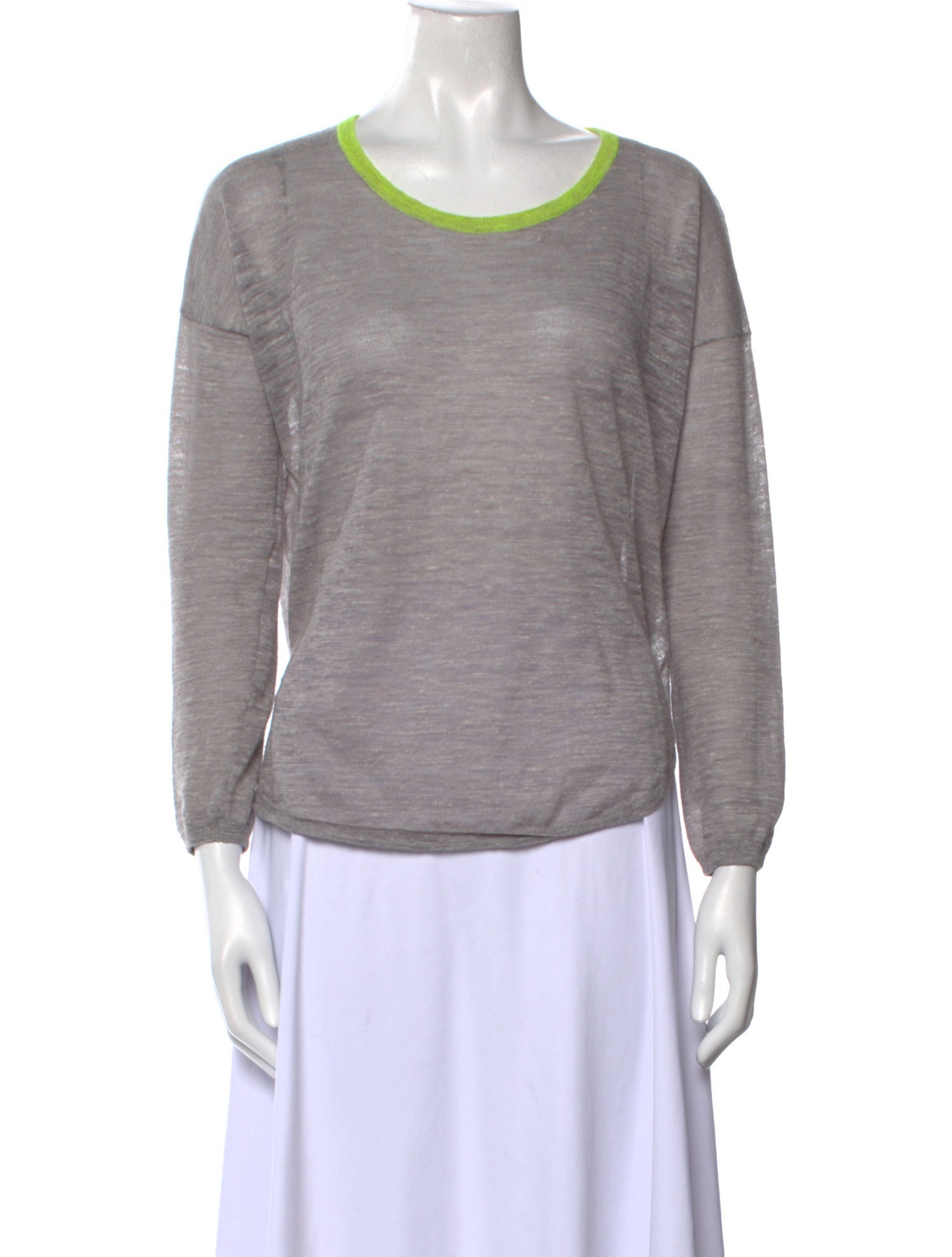 Zadig & Voltaire Scoop Neck Three-Quarter Sleeve T-Shirt