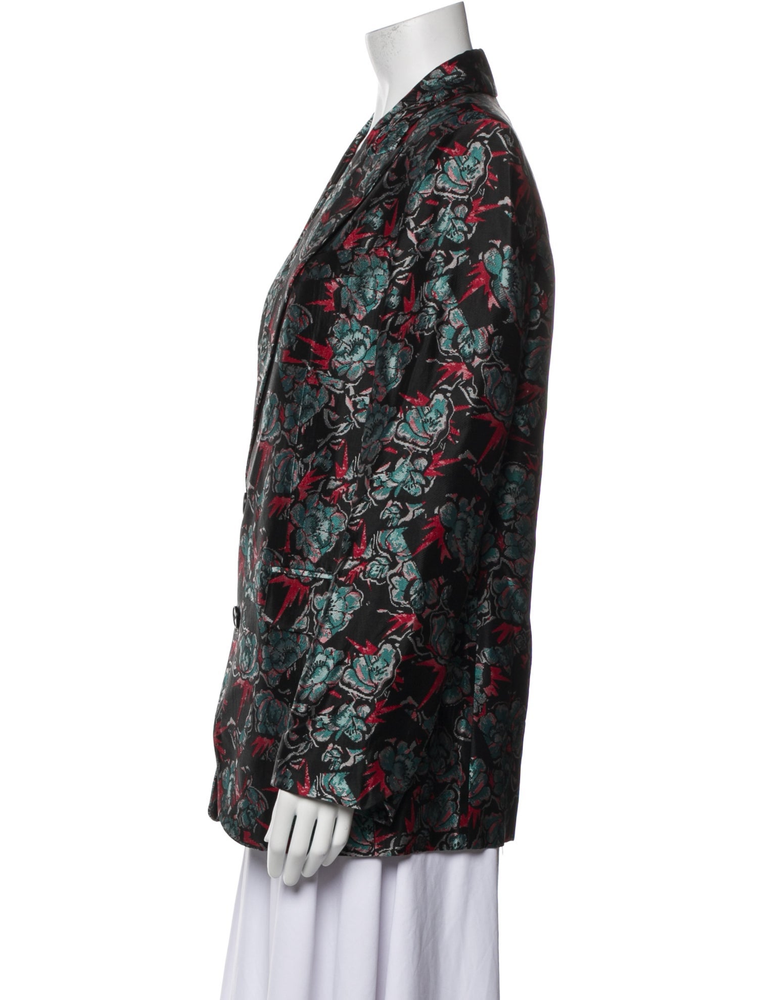 Zadig & Voltaire Floral Print Blazer