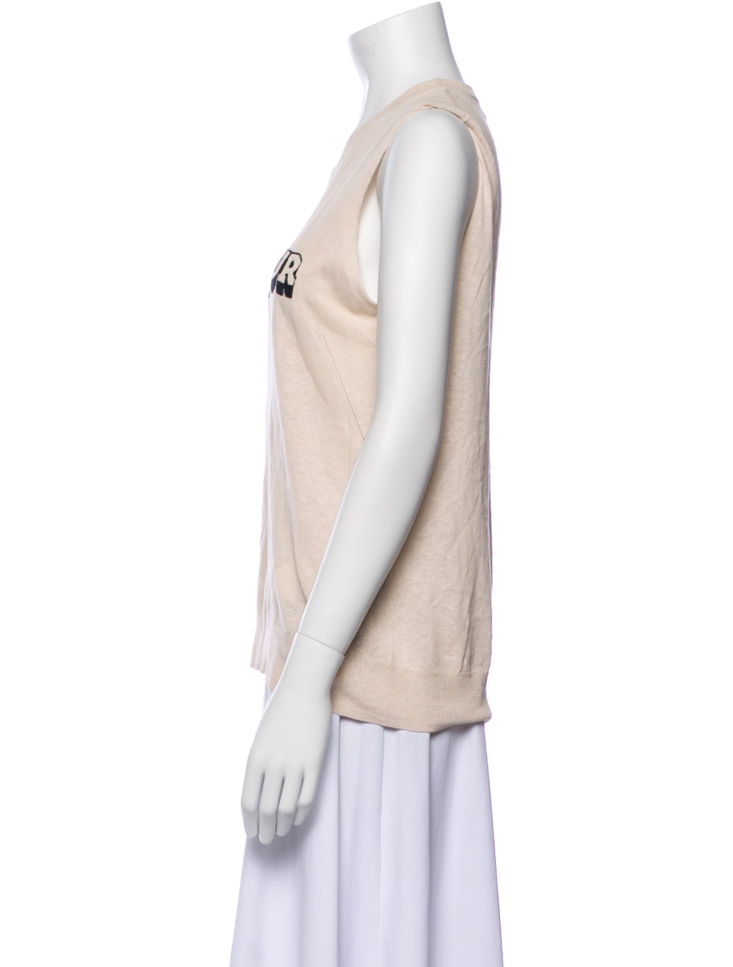 Zadig & Voltaire Linen Graphic Print Top