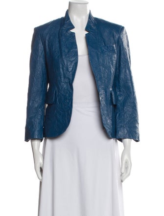 Zadig & Voltaire Leather Denim Jacket