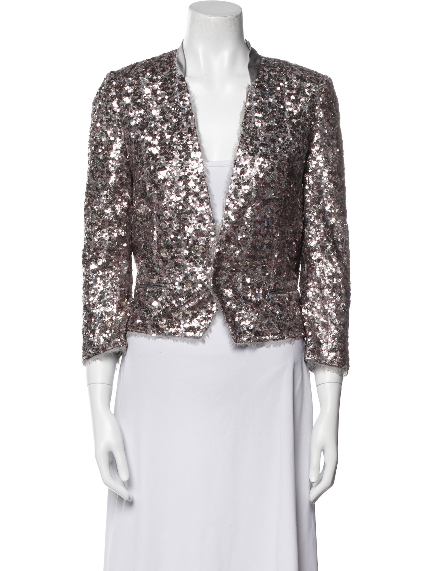 Zadig & Voltaire Nylon Printed Evening Jacket