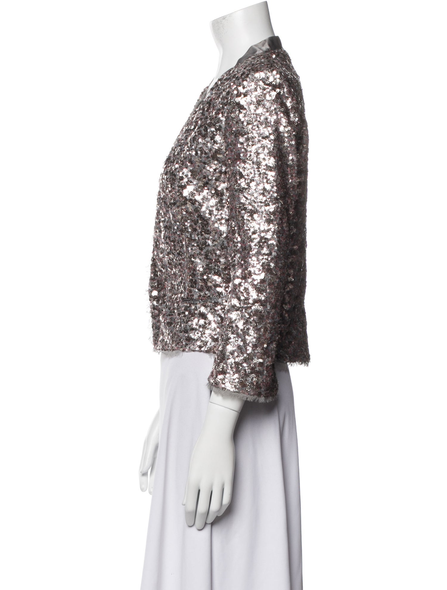 Zadig & Voltaire Nylon Printed Evening Jacket