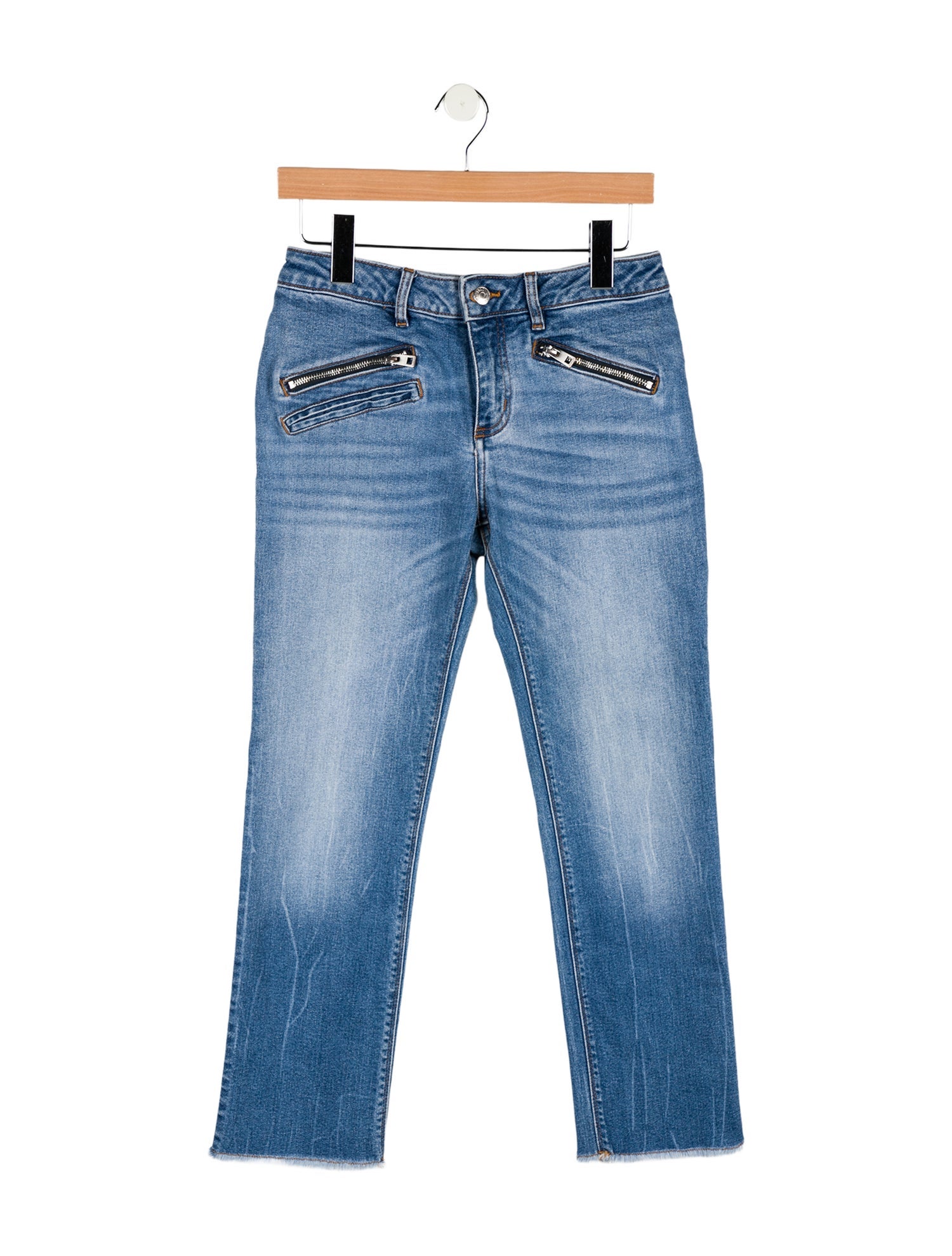 Zadig & Voltaire High-Rise Straight Leg Jeans