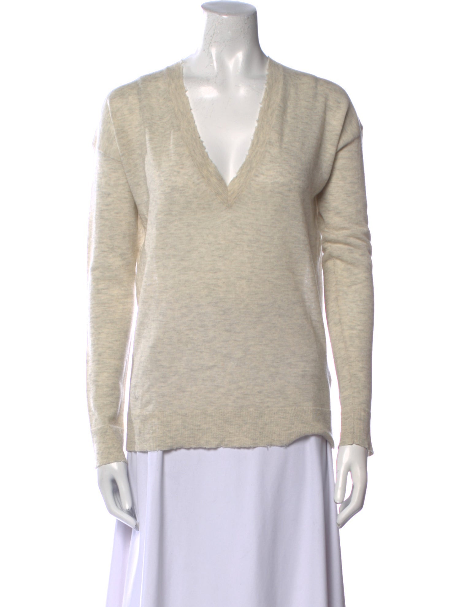 Zadig & Voltaire Cashmere V-Neck Top