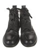 Zadig & Voltaire Skull Leather Combat Boots