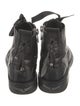 Zadig & Voltaire Skull Leather Combat Boots