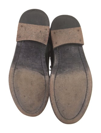 Zadig & Voltaire Skull Leather Combat Boots