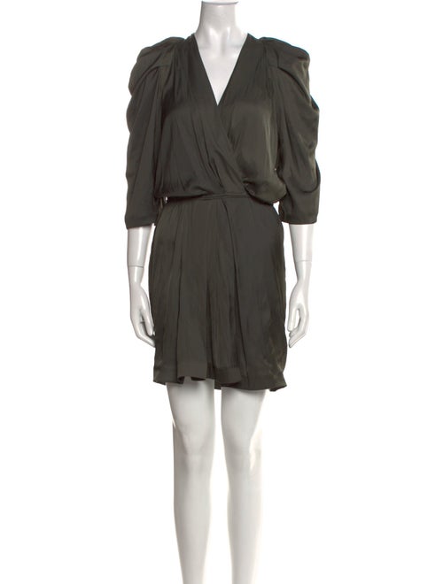 Zadig & Voltaire V-Neck Mini Dress