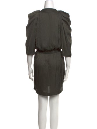 Zadig & Voltaire V-Neck Mini Dress