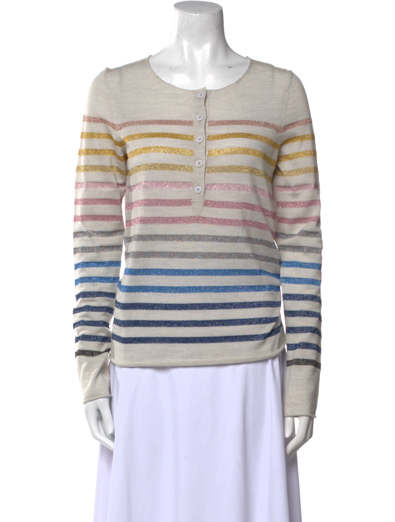 Zadig & Voltaire Merino Wool Striped Top