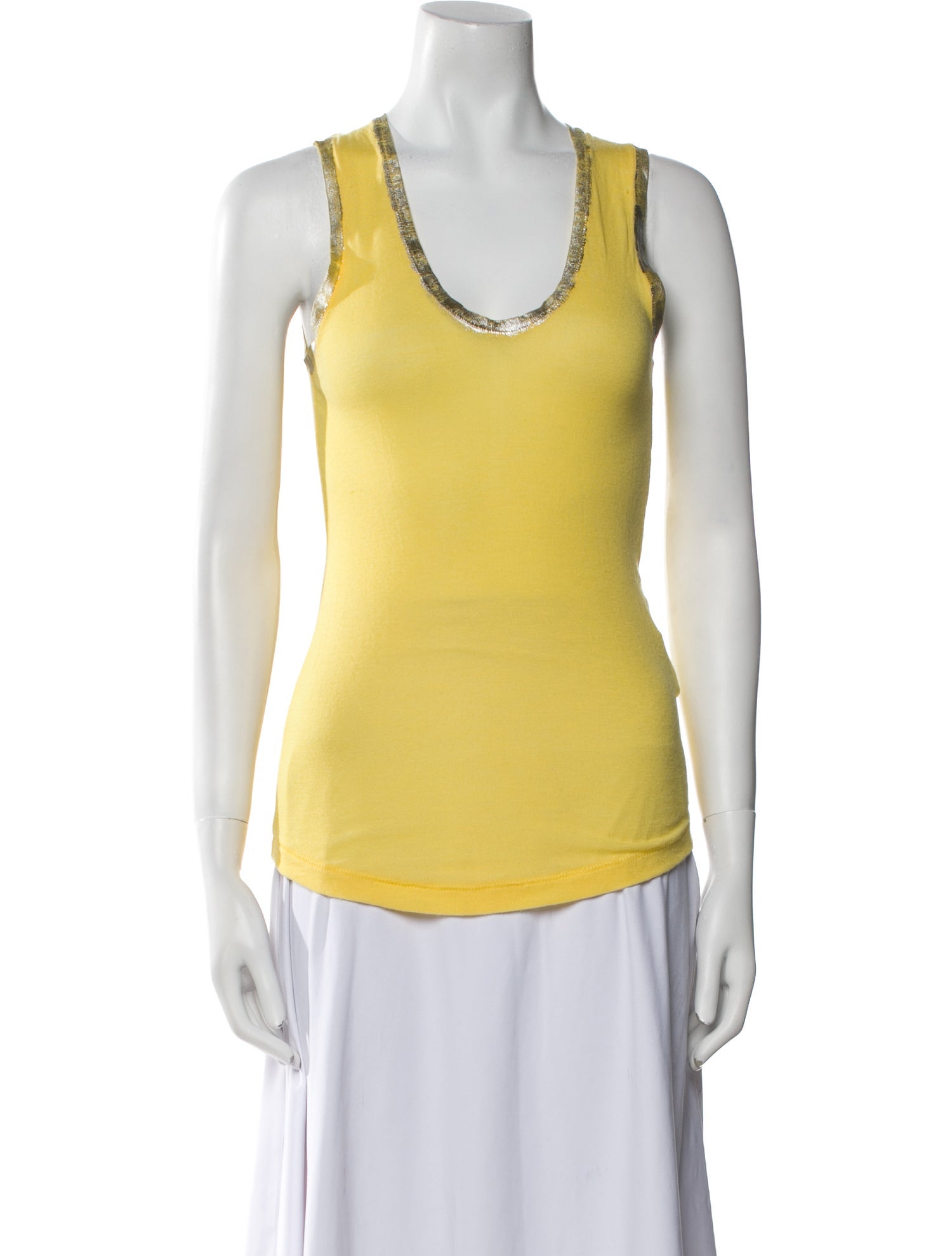 Zadig & Voltaire Scoop Neck Sleeveless Top