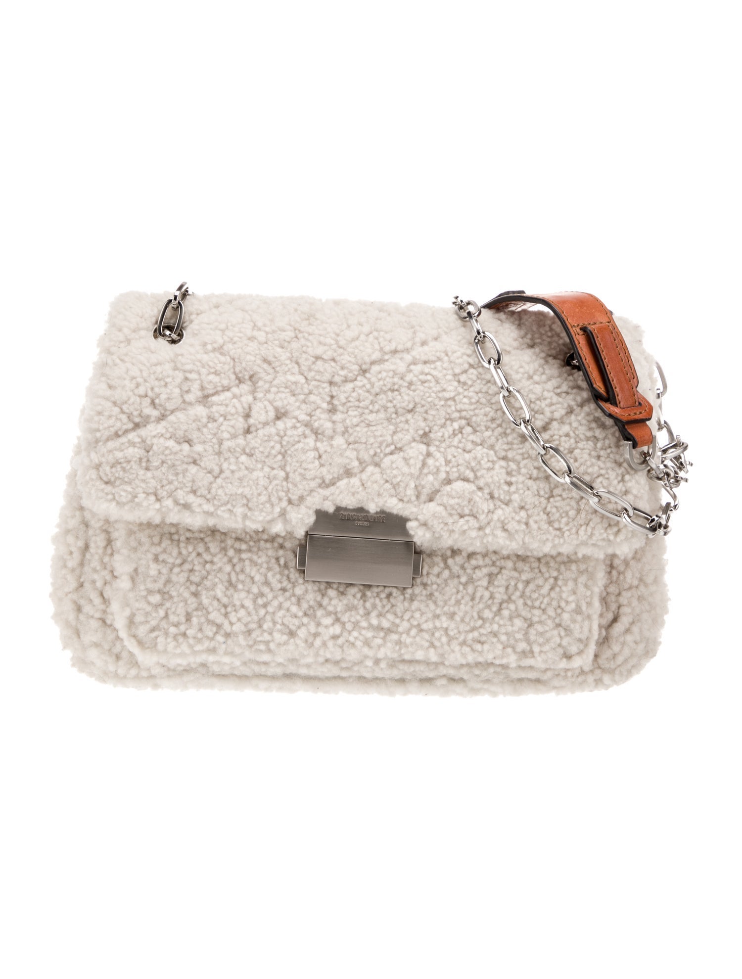 Zadig & Voltaire Shearling Crossbody Bag