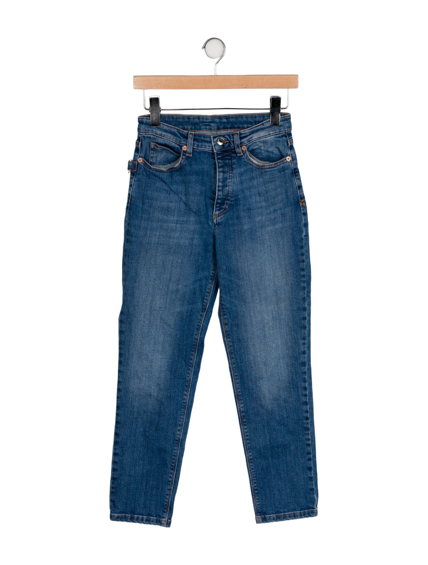 Zadig & Voltaire High-Rise Straight Leg Jeans