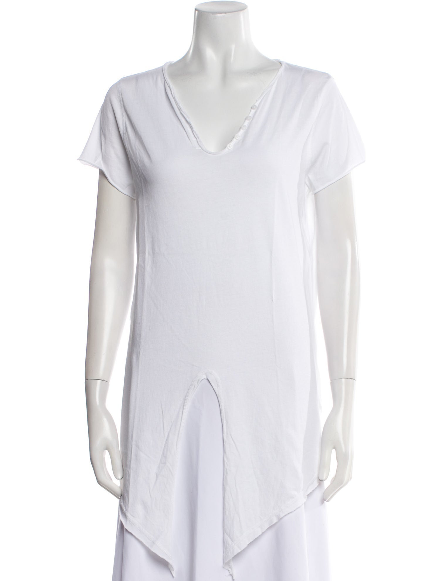 Zadig & Voltaire V-Neck Short Sleeve T-Shirt