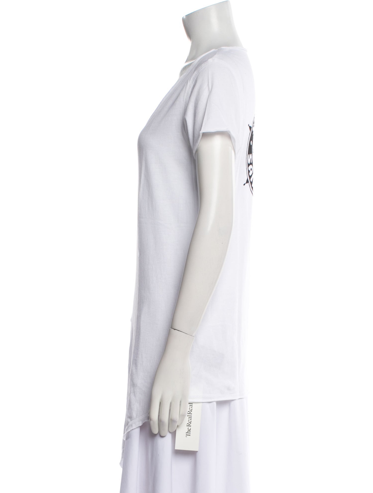 Zadig & Voltaire V-Neck Short Sleeve T-Shirt