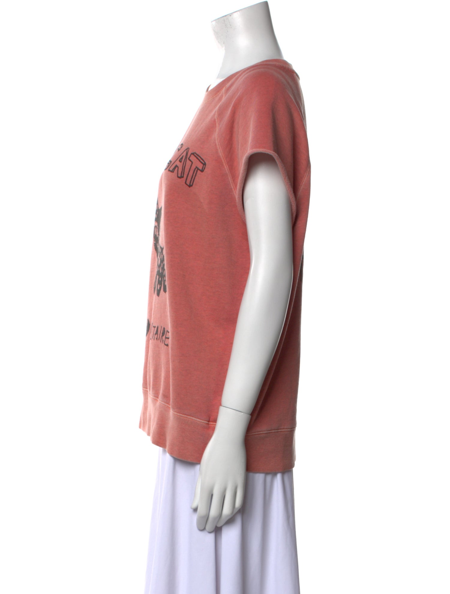 Zadig & Voltaire Graphic Print Crew Neck T-Shirt