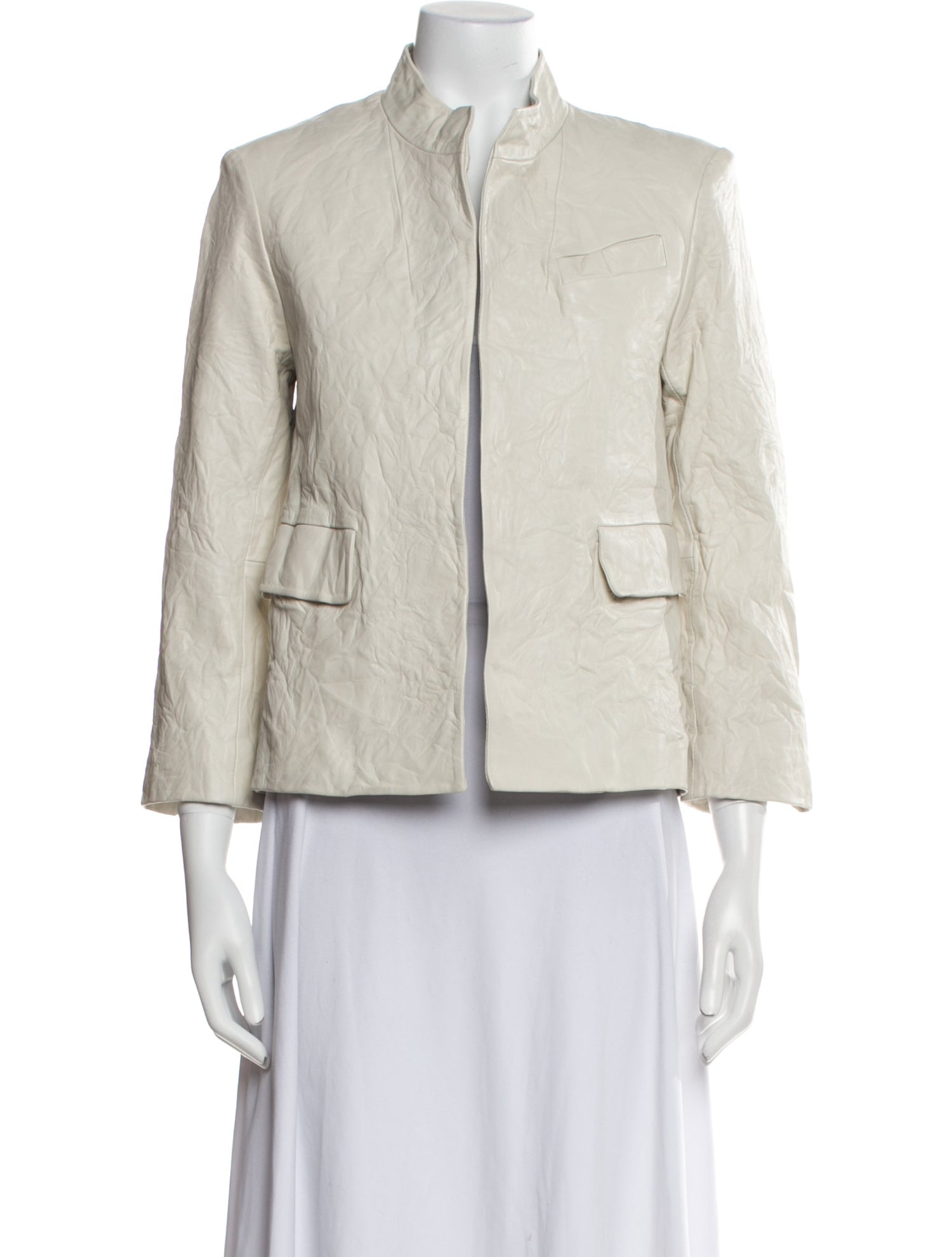 Zadig & Voltaire Leather Blazer