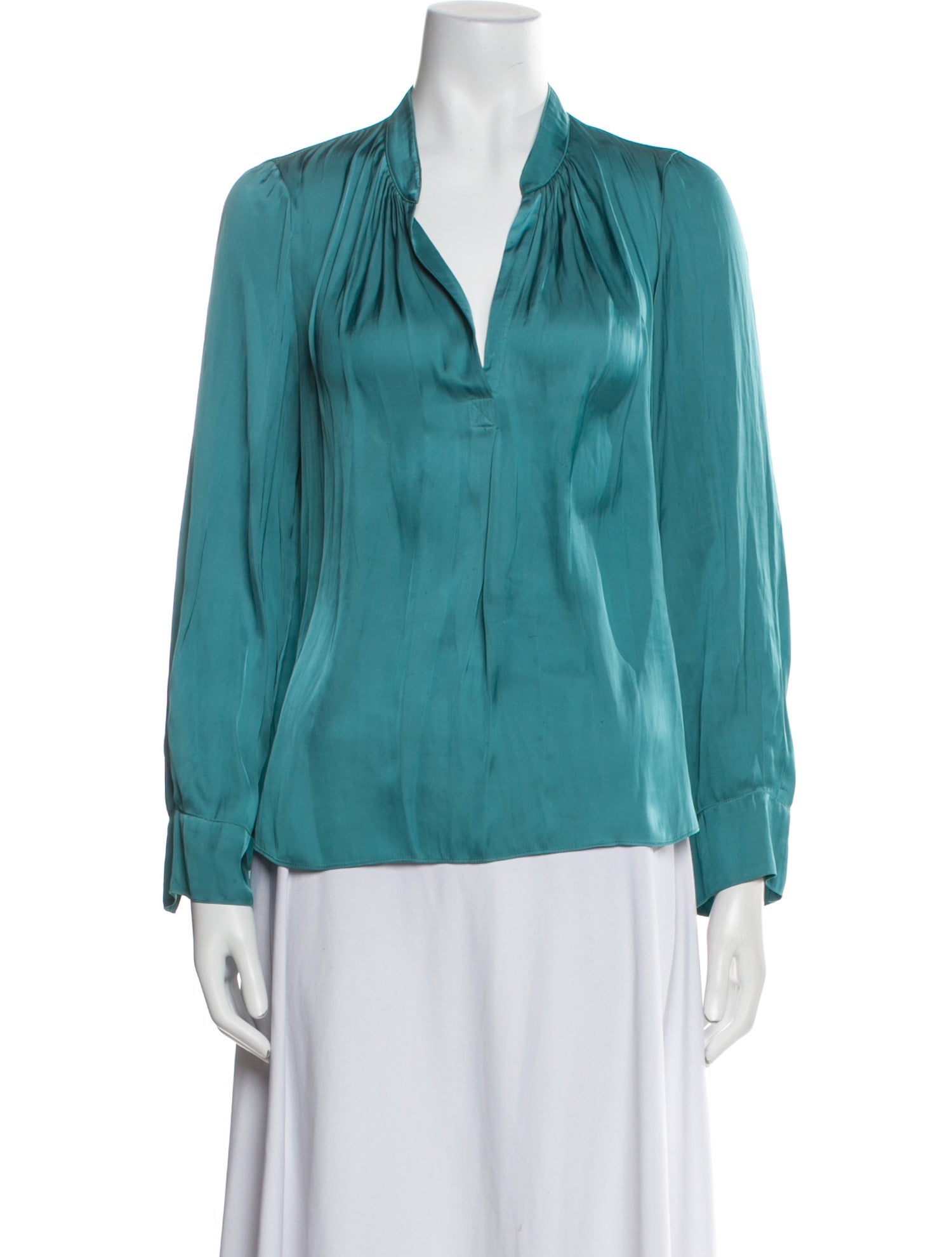 Zadig & Voltaire V-Neck Long Sleeve Blouse