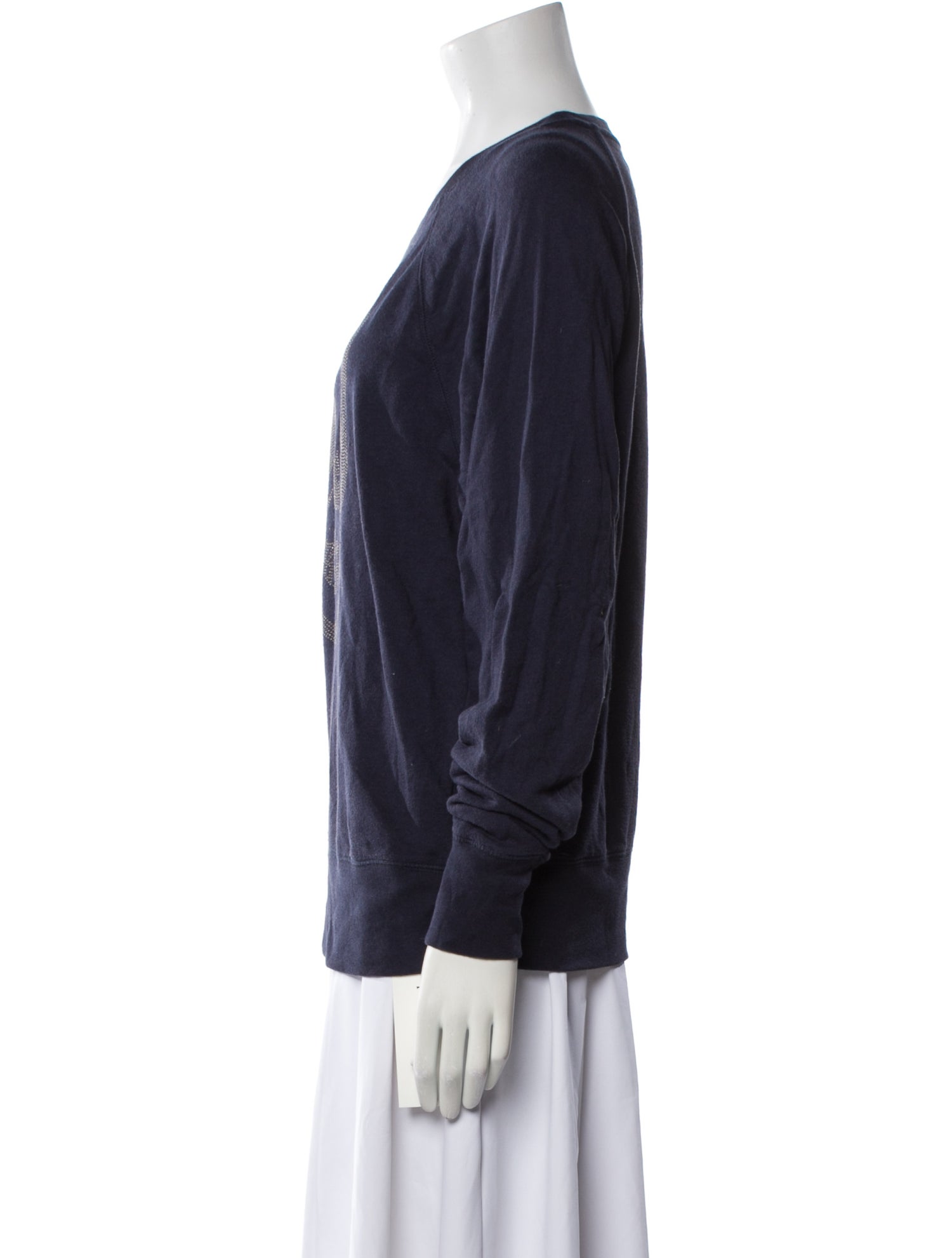 Zadig & Voltaire Graphic Print Crew Neck Sweatshirt