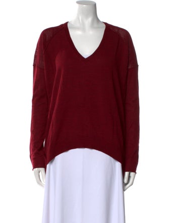 Zadig & Voltaire Merino Wool V-Neck Sweater