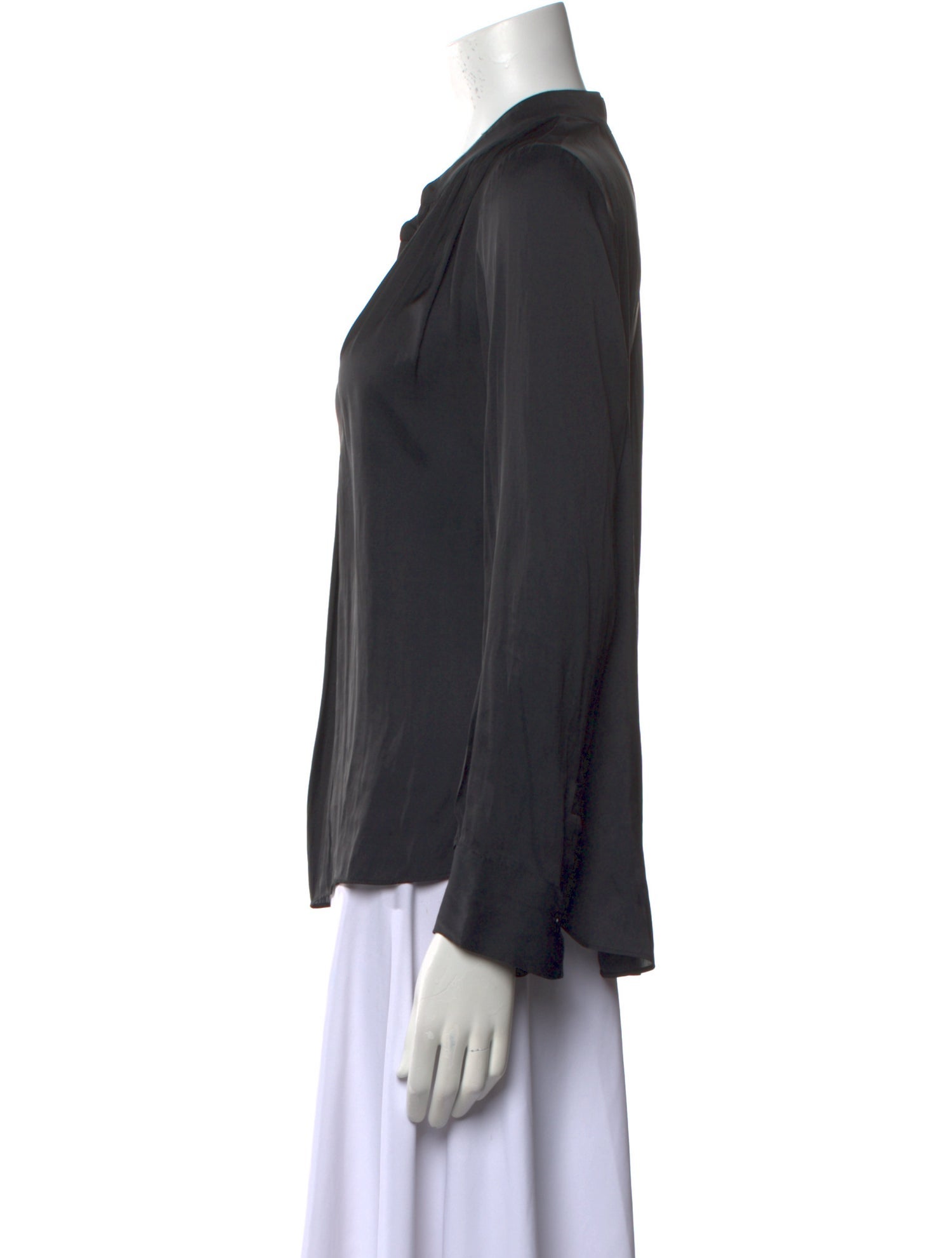 Zadig & Voltaire V-Neck Long Sleeve Blouse